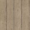 Picture of Teton Light Brown Wide Wood Plank Wallpaper 