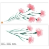 What in Carnation! Wall Art Kit