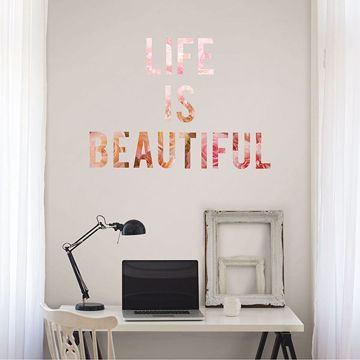 Show details for Coming Up Roses Wall Quote Decals