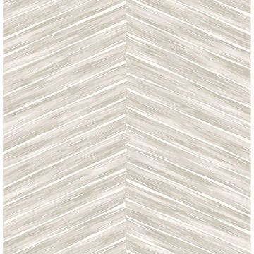 Picture of Pina Light Grey Chevron Weave Wallpaper 