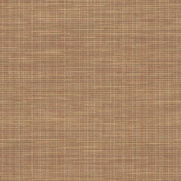 Picture of Hartman Red Faux Grasscloth Wallpaper 