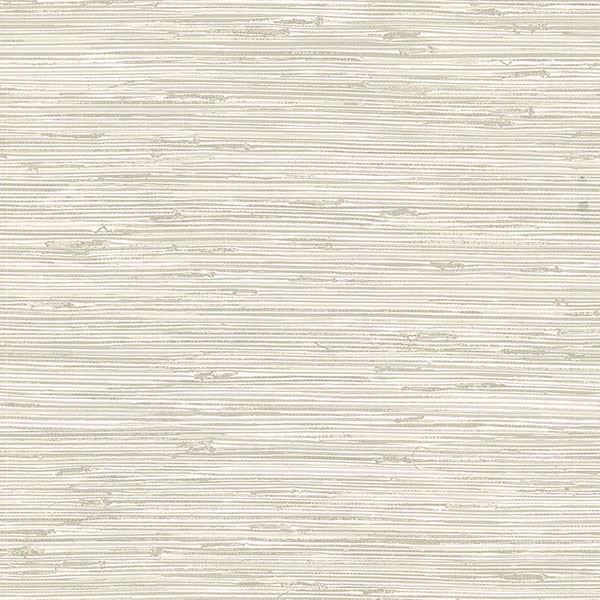 Picture of Fiber Off-White Weave Texture Wallpaper 