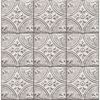 Picture of Brasserie Silver Tin Ceiling Tile Wallpaper 