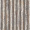 Picture of Alloy Silver Corrugated Metal Wallpaper