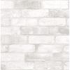 Picture of Adams White Reclaimed Bricks Wallpaper 