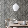 Arrow Grey Diagonal Slate Wallpaper