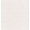 Picture of Galley White Subway Tile Wallpaper 