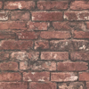 Picture of Davis Dark Red Exposed Brick Wallpaper