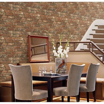 Show details for Davis Red Brick Wallpaper