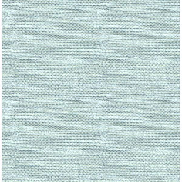 Picture of Bluestem Aqua Grasscloth Wallpaper 
