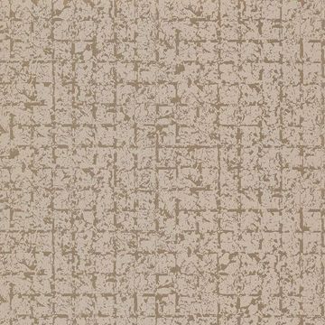 Picture of Stargazer Bronze Glitter Squares Wallpaper 