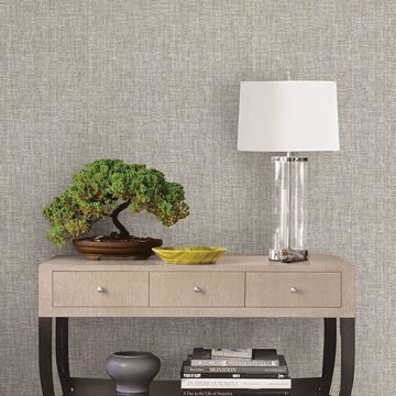 Show details for Sampson Grey Oasis Wallpaper