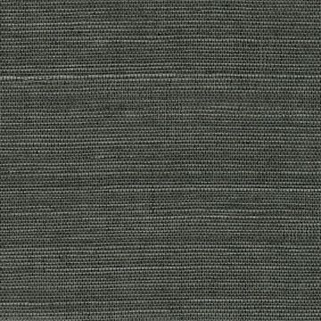 Show details for Kowloon Charcoal Sisal Grasscloth Wallpaper