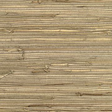 Picture of Anhui Brown Grasscloth Wallpaper 