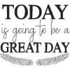 Great Day Wall Quote Decals
