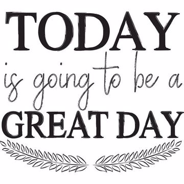 Show details for Great Day Wall Quote Decals