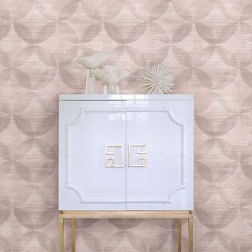 Show details for Alchemy Blush Geometric Wallpaper