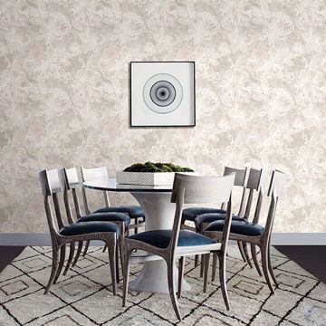 Show details for Allure Blush Floral Wallpaper