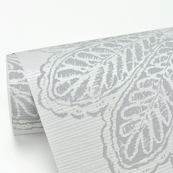 279324747 Sol Light Grey Medallion Wallpaper by A Street Prints