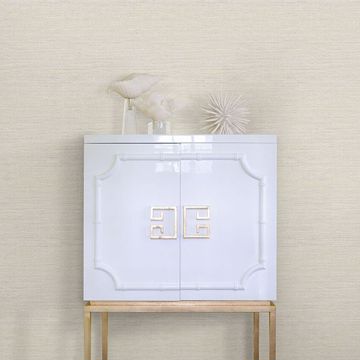 Show details for Lilt Dove Faux Grasscloth Wallpaper