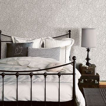 Show details for Parliament Light Grey Owl Wallpaper
