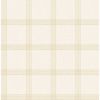 Picture of Twain Wheat Plaid Wallpaper