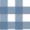 Picture of Amos Blue Gingham Wallpaper
