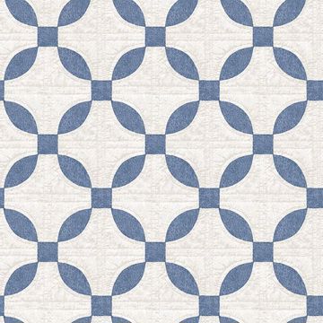Picture of Justice Blue Quilt Wallpaper 