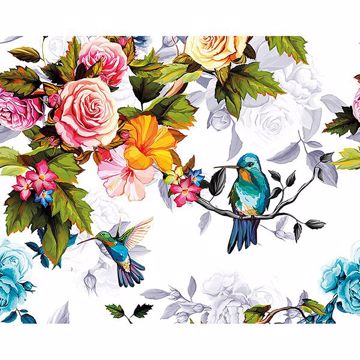 Show details for Hummingbird Garden Wall Mural
