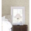 Anacapa Taupe Damask Wallpaper