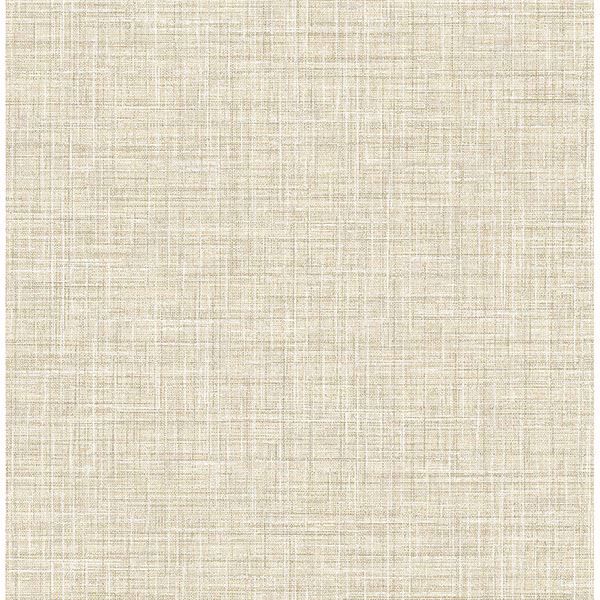 2766-24644 - Barbary Neutral Crosshatch Texture Wallpaper - by Brewster