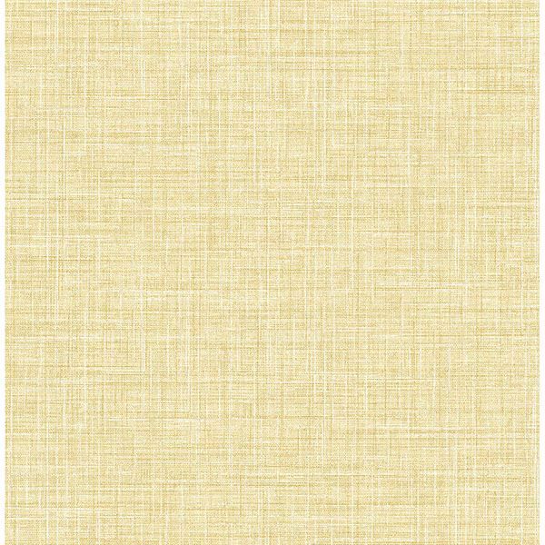 Picture of Barbary Yellow Crosshatch Texture Wallpaper 