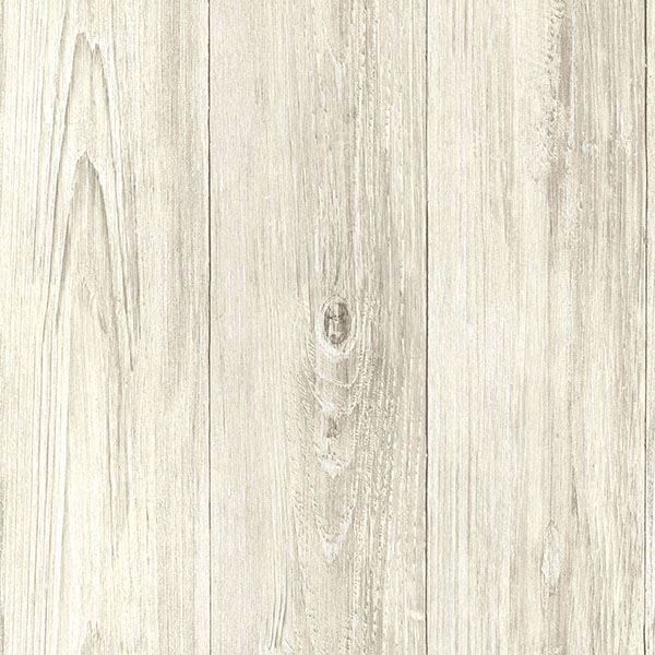 Picture of Ferox Cream Wood Planks Wallpaper 