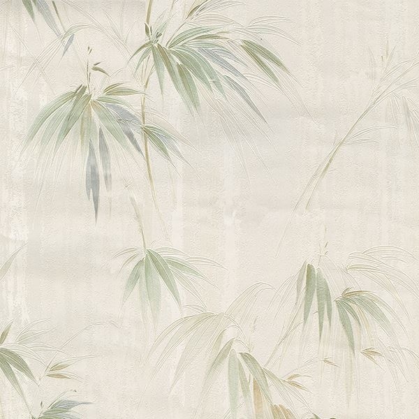 Picture of Poales Cream Bamboo Wallpaper 