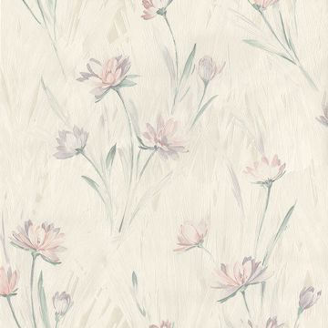Show details for Quintero Multicolor Carnation Print Wallpaper
