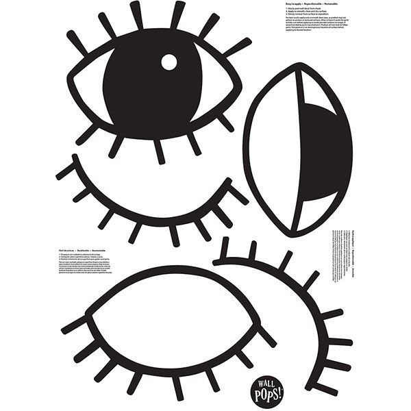 DWPK2869 - Eyes For You Wall Art Kit - by WallPops
