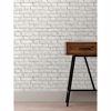 Picture of Cologne White Painted Brick Wallpaper 
