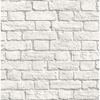 Cologne White Painted Brick Wallpaper