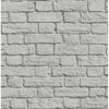 Cologne Grey Painted Brick Wallpaper