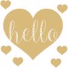 Hello Wall Quote Decals