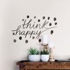 Picture of Think Happy Wall Quote Decals