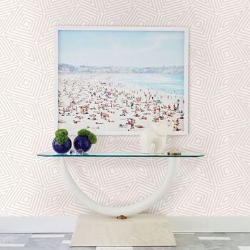 Show details for Kaleidoscope Sterling Wallpaper by Sarah Richardson