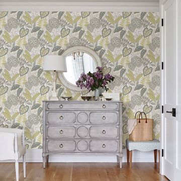 Show details for Jasmine Citrine Botanical Wallpaper by Sarah Richardson