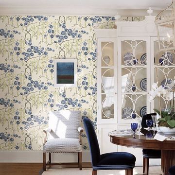 Modern Floral Wallpaper | Contemporary Floral Wallpaper