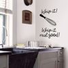 Picture of Whip It Wall Quote Decals