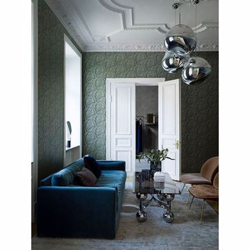 Show details for Myfair Olive Leaf Wallpaper
