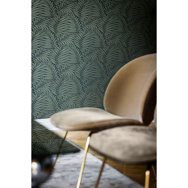 28256378 Myfair Olive Leaf Wallpaper by Engblad & Co