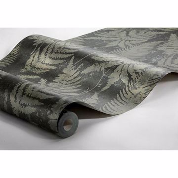 Show details for Whistler Moss Leaf Wallpaper