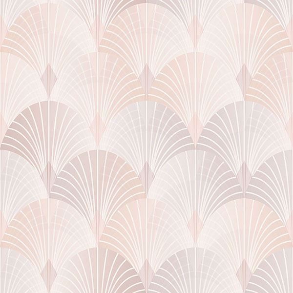 2825 6366 Pigalle Light Pink Fan Wallpaper By Engblad Co - Hot Pink Wallpaper For Walls