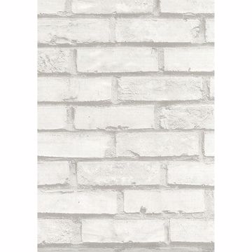Show details for Brick White Self Adhesive Film